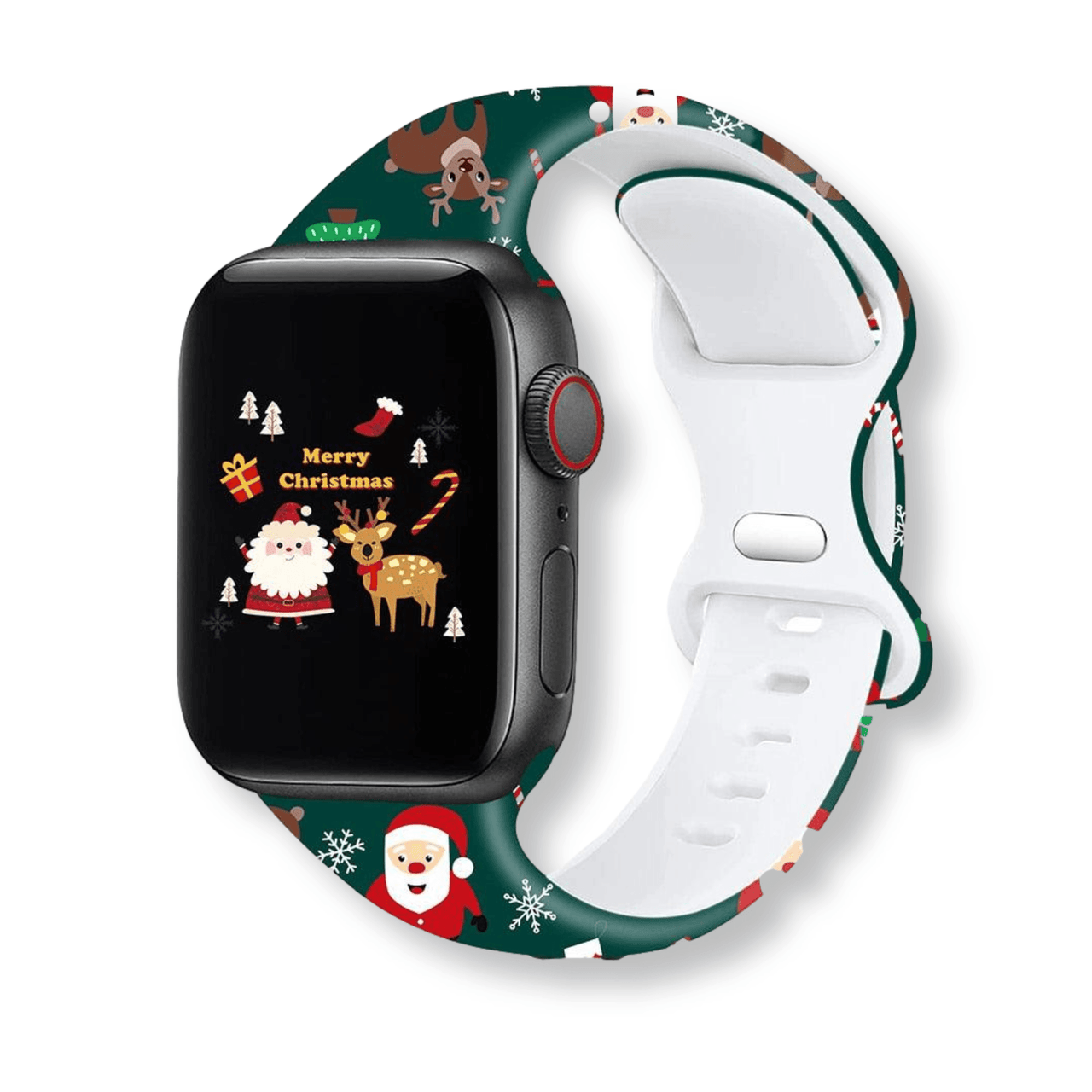 Silicone Christmas Strap For Apple Watch - watchband.direct