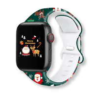 Thumbnail for Silicone Christmas Strap For Apple Watch - watchband.direct