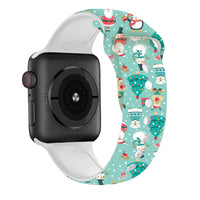 Thumbnail for Silicone Christmas Strap For Apple Watch - watchband.direct