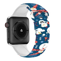 Thumbnail for Silicone Christmas Strap For Apple Watch - watchband.direct