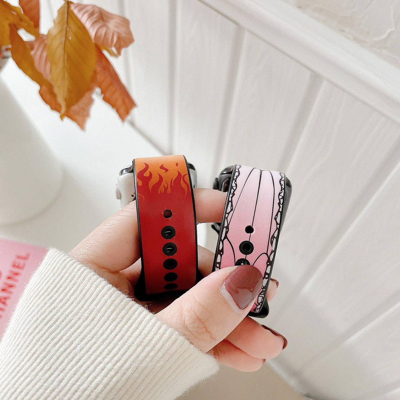 Silicone Demon Slayer Apple Watch Band - watchband.direct