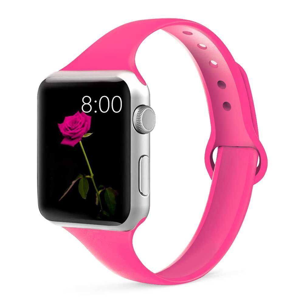 Slim Silicone Sports Strap for Apple Watch - watchband.direct