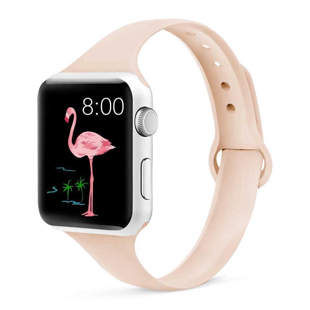 Slim Silicone Sports Strap for Apple Watch - watchband.direct