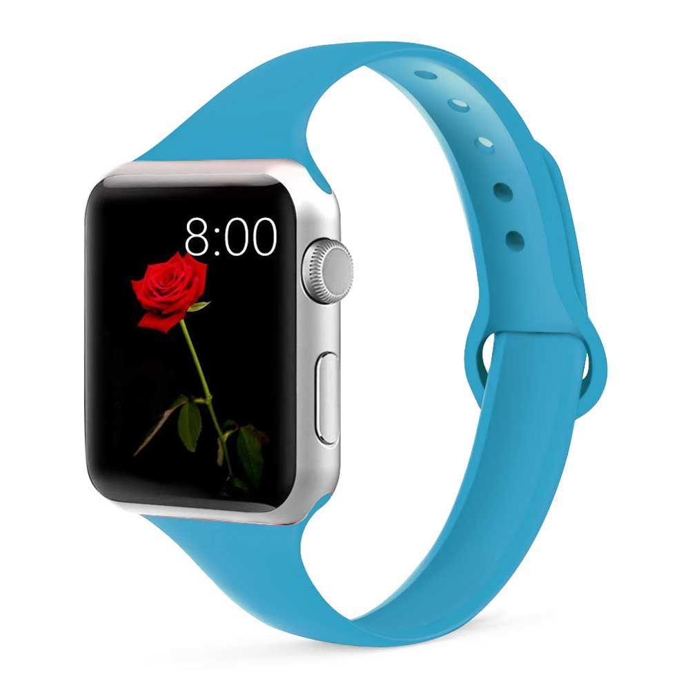 Slim Silicone Sports Strap for Apple Watch - watchband.direct