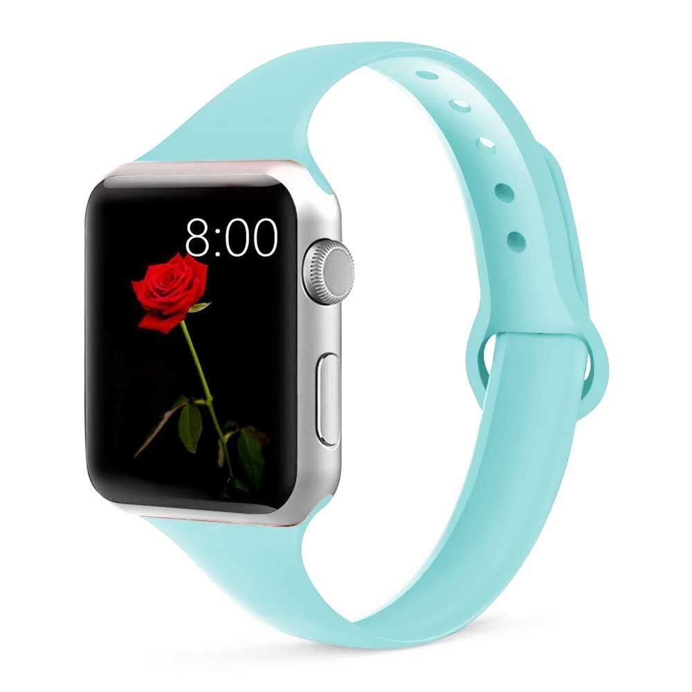 Slim Silicone Sports Strap for Apple Watch - watchband.direct