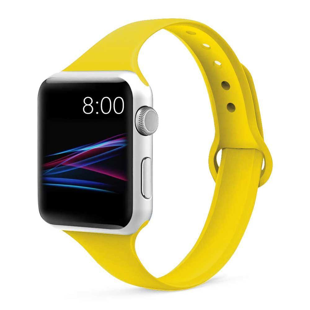 Slim Silicone Sports Strap for Apple Watch - watchband.direct