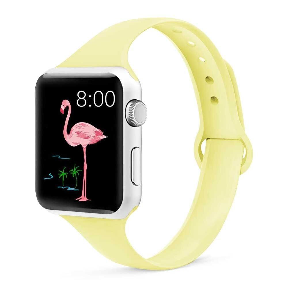 Slim Silicone Sports Strap for Apple Watch - watchband.direct