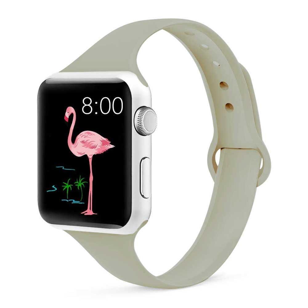 Slim Silicone Sports Strap for Apple Watch - watchband.direct