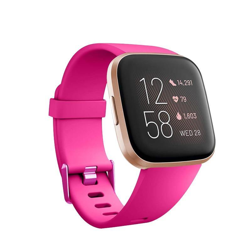 Sporting Style Soft Silicone Strap for Fitbit Versa / Versa 2 - watchband.direct