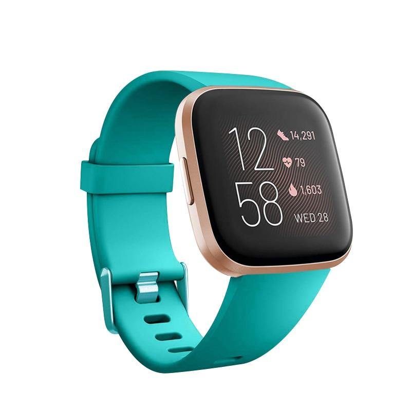 Sporting Style Soft Silicone Strap for Fitbit Versa / Versa 2 - watchband.direct