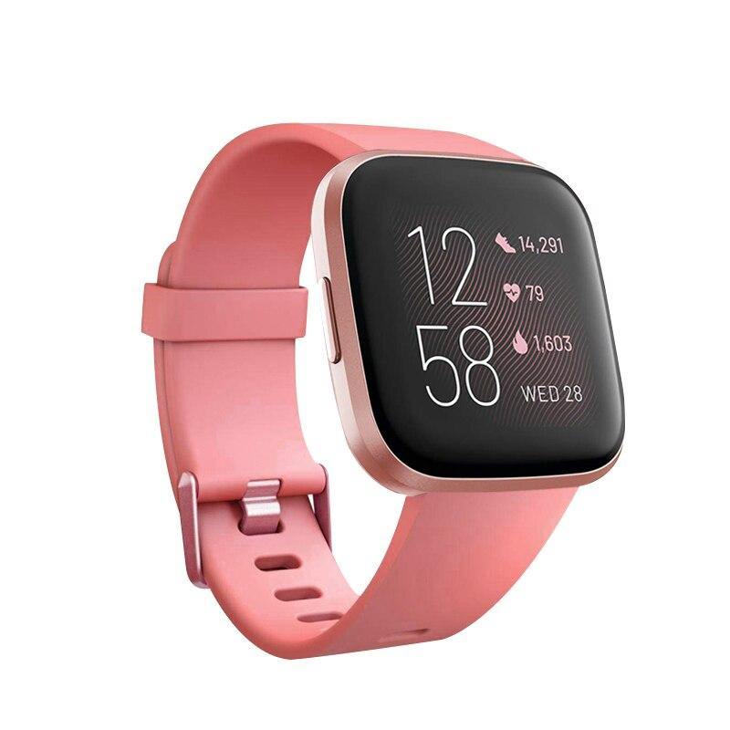 Sporting Style Soft Silicone Strap for Fitbit Versa / Versa 2 - watchband.direct