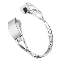 Thumbnail for Stainless Steel Bling Strap for Fitbit Alta / Alta HR - watchband.direct