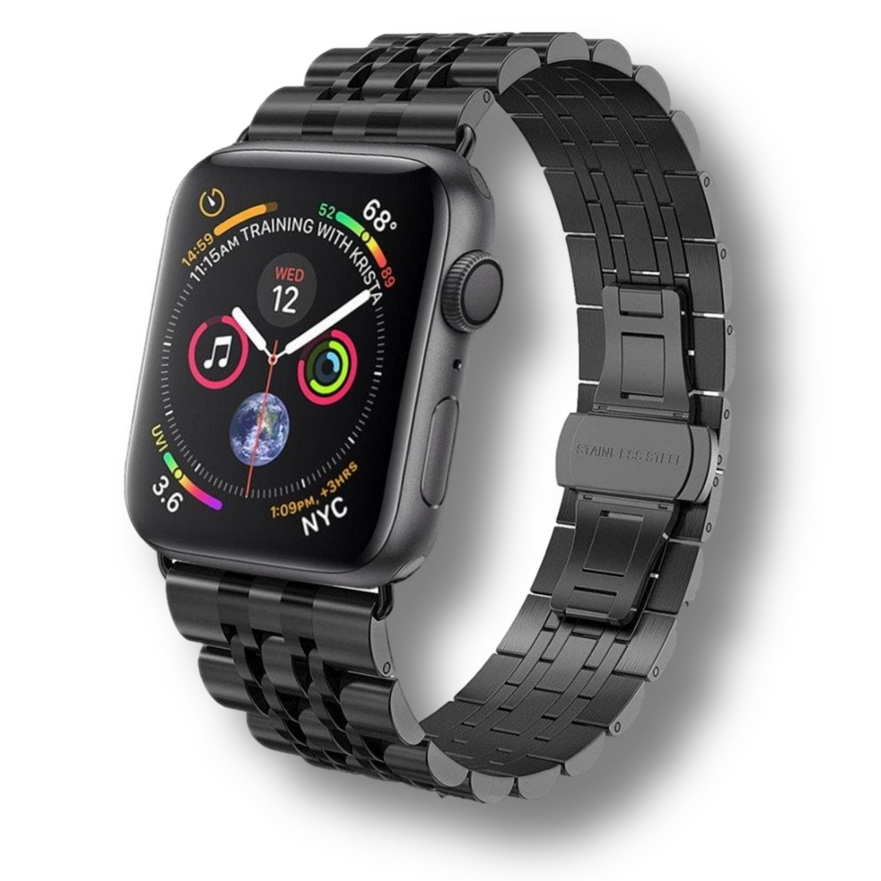 Stainless Steel Correa Strap for Apple Watch - watchband.direct