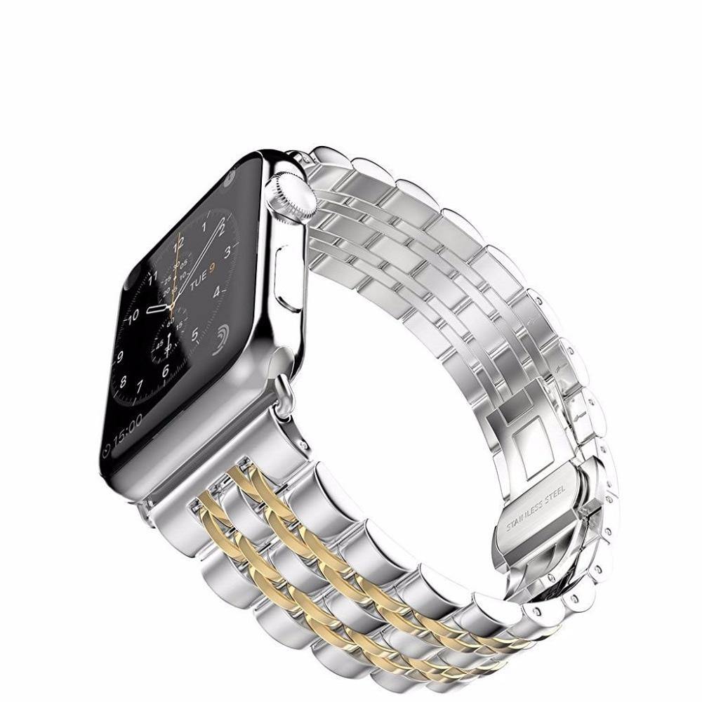 Stainless Steel Correa Strap for Apple Watch - watchband.direct