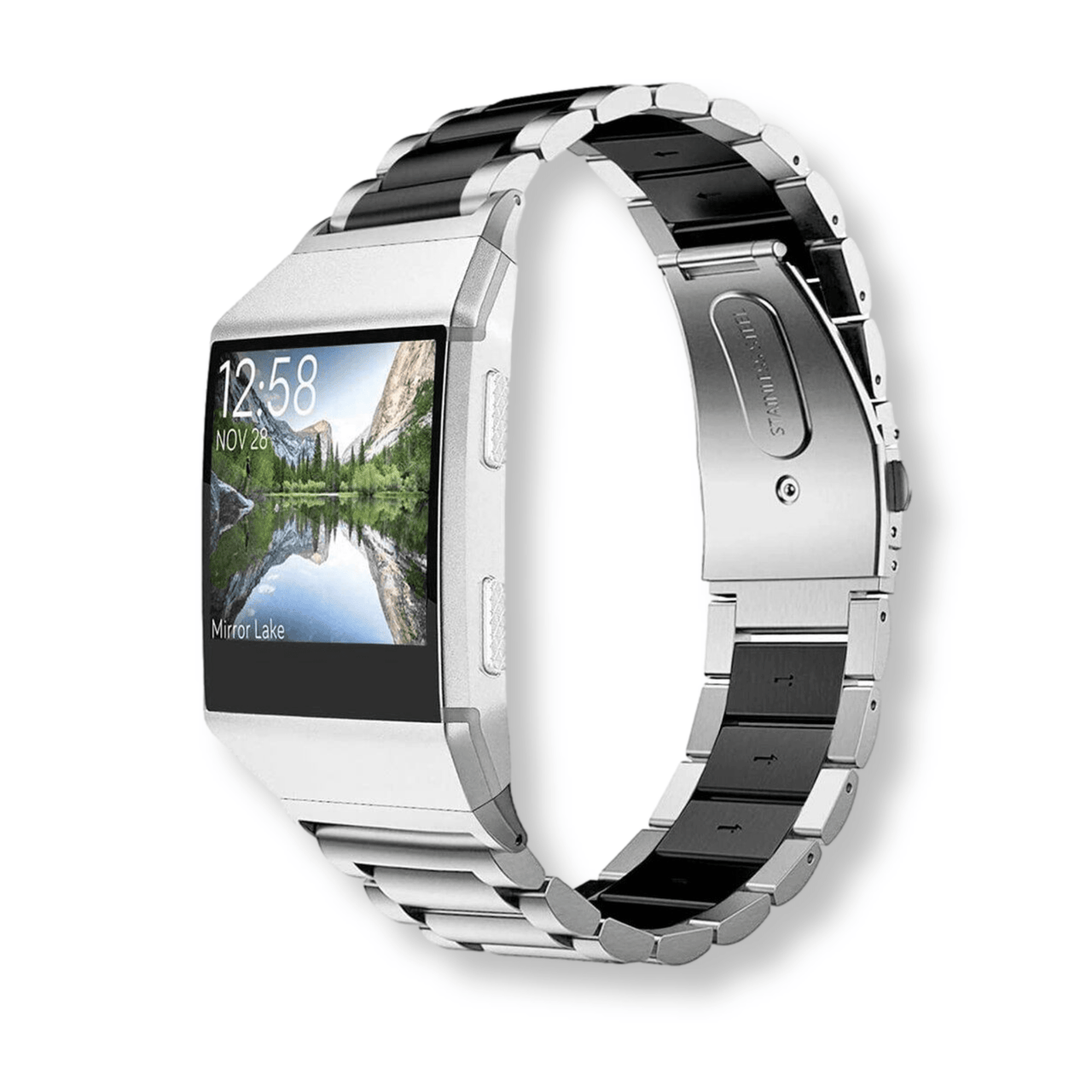 Stainless Steel Metal Band for Fitbit Ionic - watchband.direct