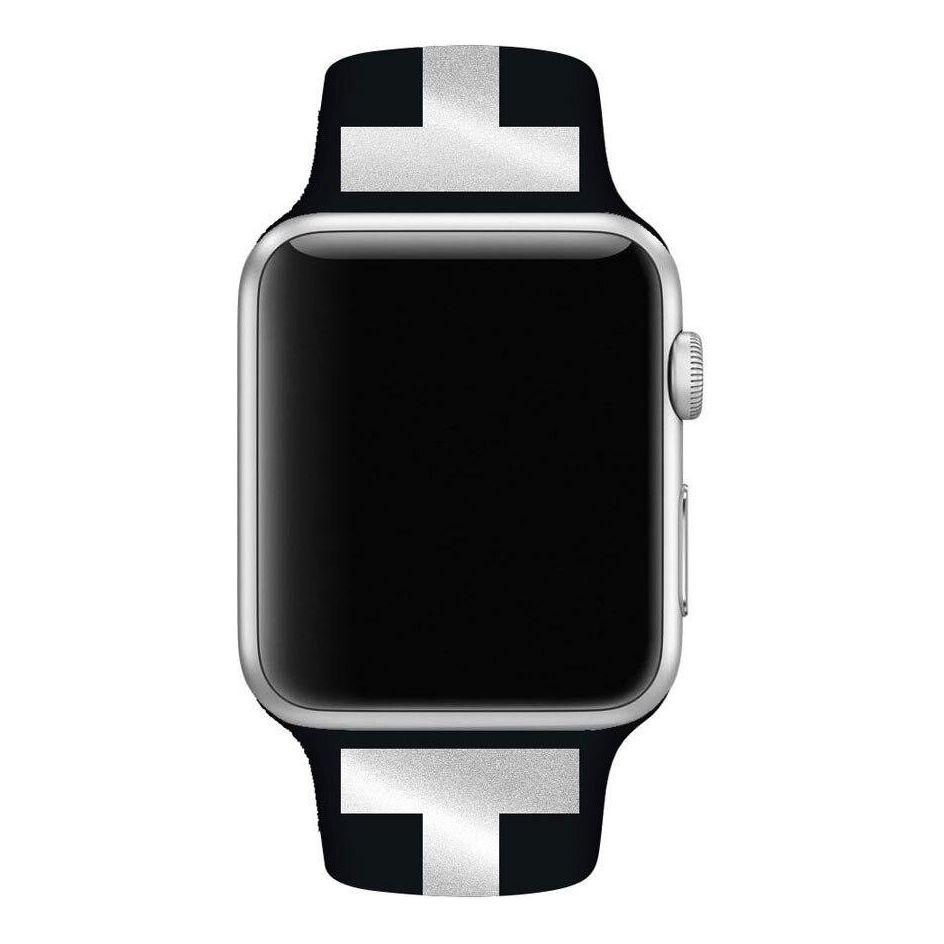 Striped Silicone Band for Apple Watch - watchband.direct