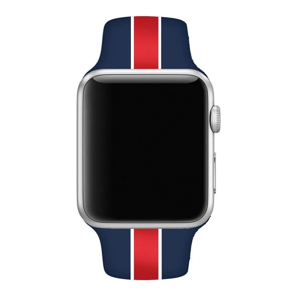 Striped Silicone Band for Apple Watch - watchband.direct