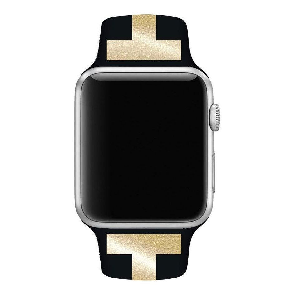 Striped Silicone Band for Apple Watch - watchband.direct