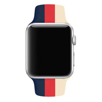 Thumbnail for Striped Silicone Band for Apple Watch - watchband.direct