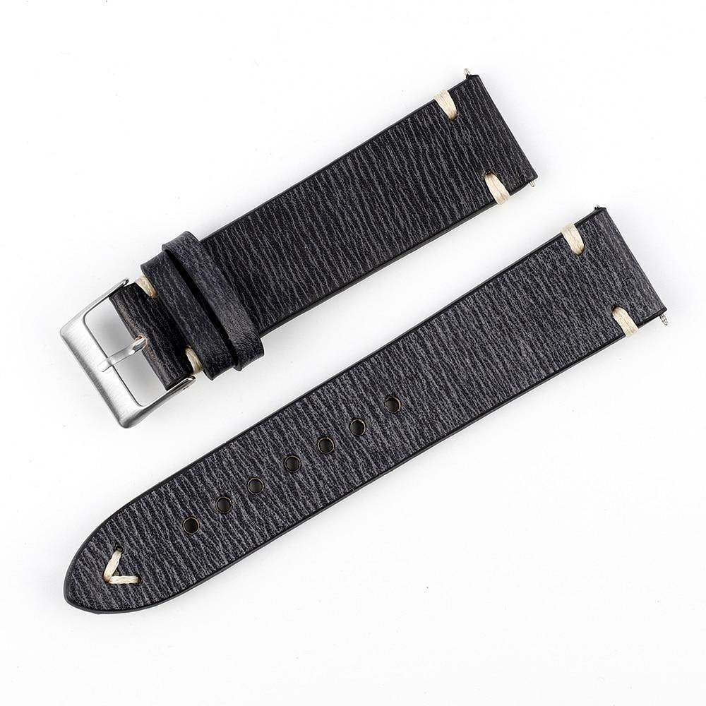 Vintage Faded Genuine Leather Watch Strap - watchband.direct