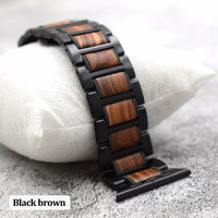 Thumbnail for Wooden Metal Bracelet For Apple Watch - watchband.direct