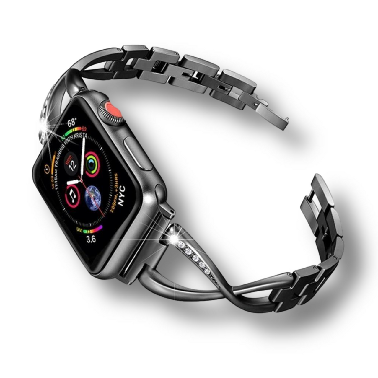 Wound Diamond Strap for Apple Watch - watchband.direct